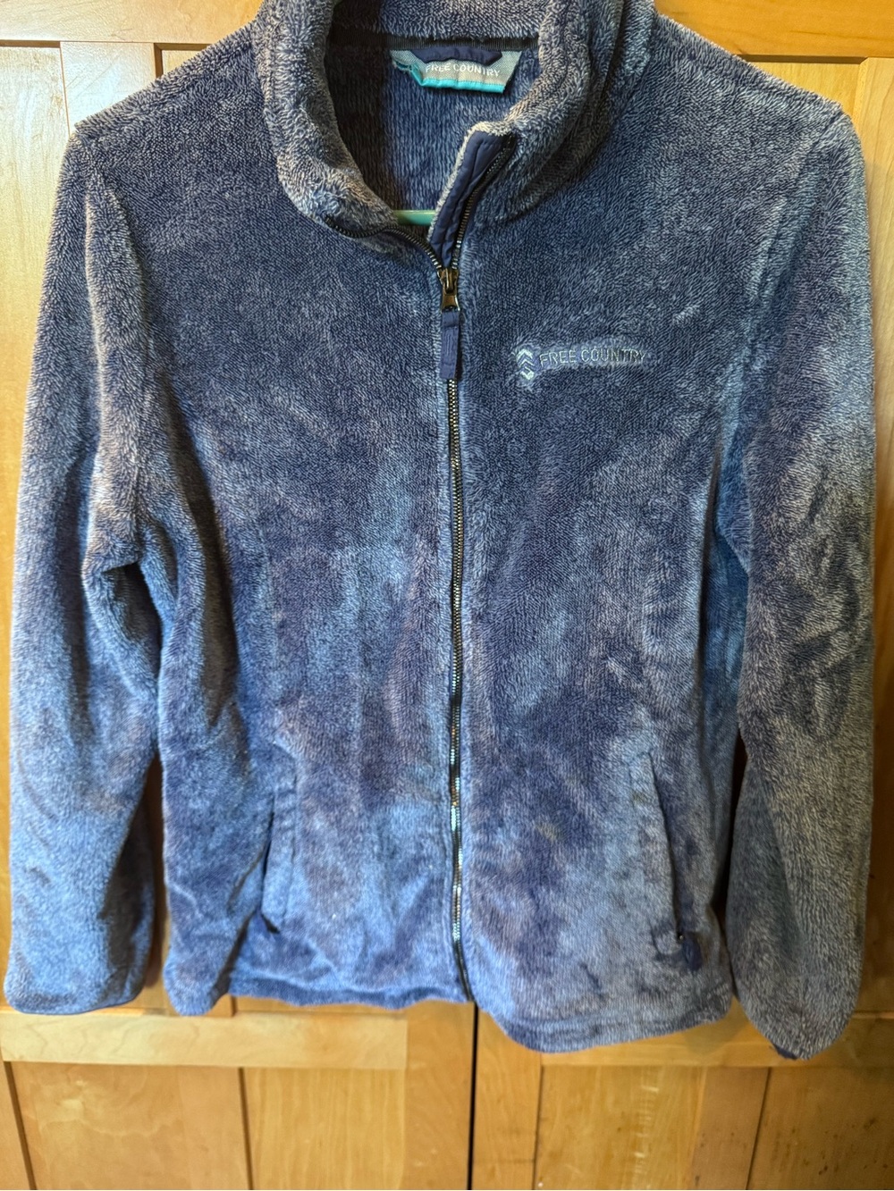 Free Country Plush Full-Zip Jacket - Navy Blue